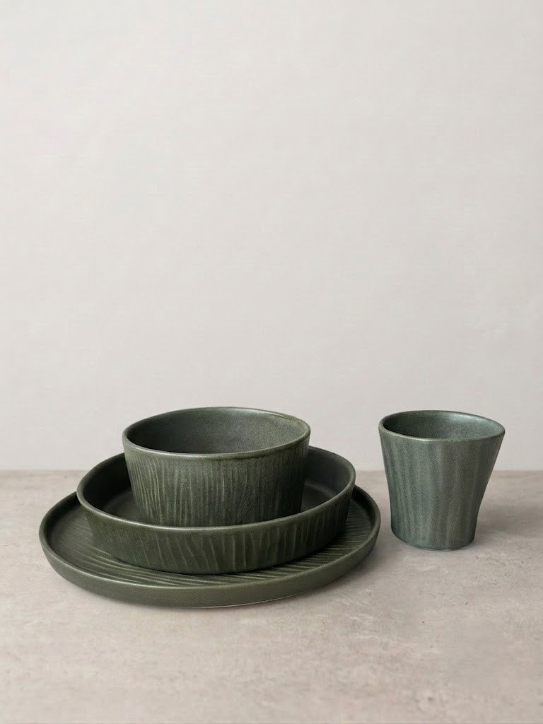 Deep Olive Plate